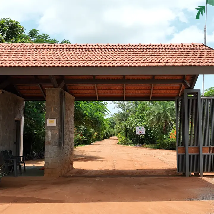 Aerial view of Woods Shamshabad