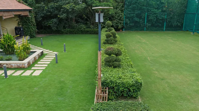 Aerial view of Woods Shamshabad