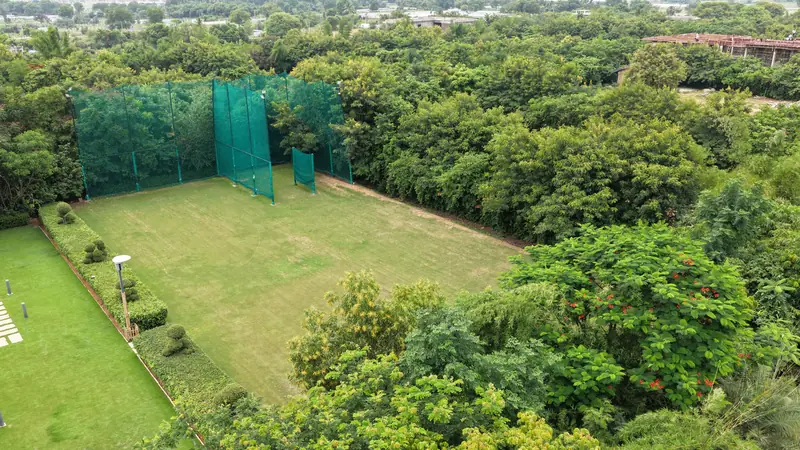 Aerial view of Woods Shamshabad