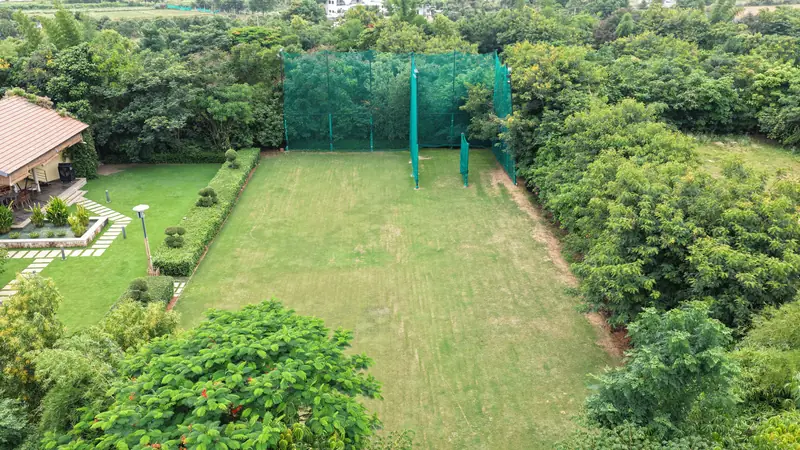 Aerial view of Woods Shamshabad