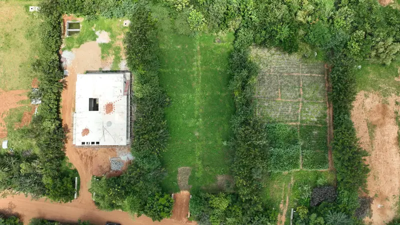 Aerial view of Woods Shamshabad
